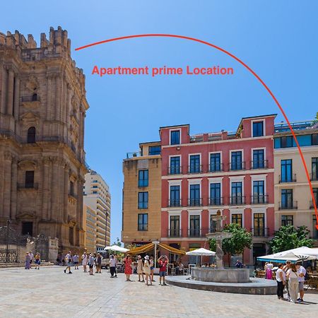 C30 Deluxe Studio With Terrace Into Cathedral Square Apartman Málaga Kültér fotó