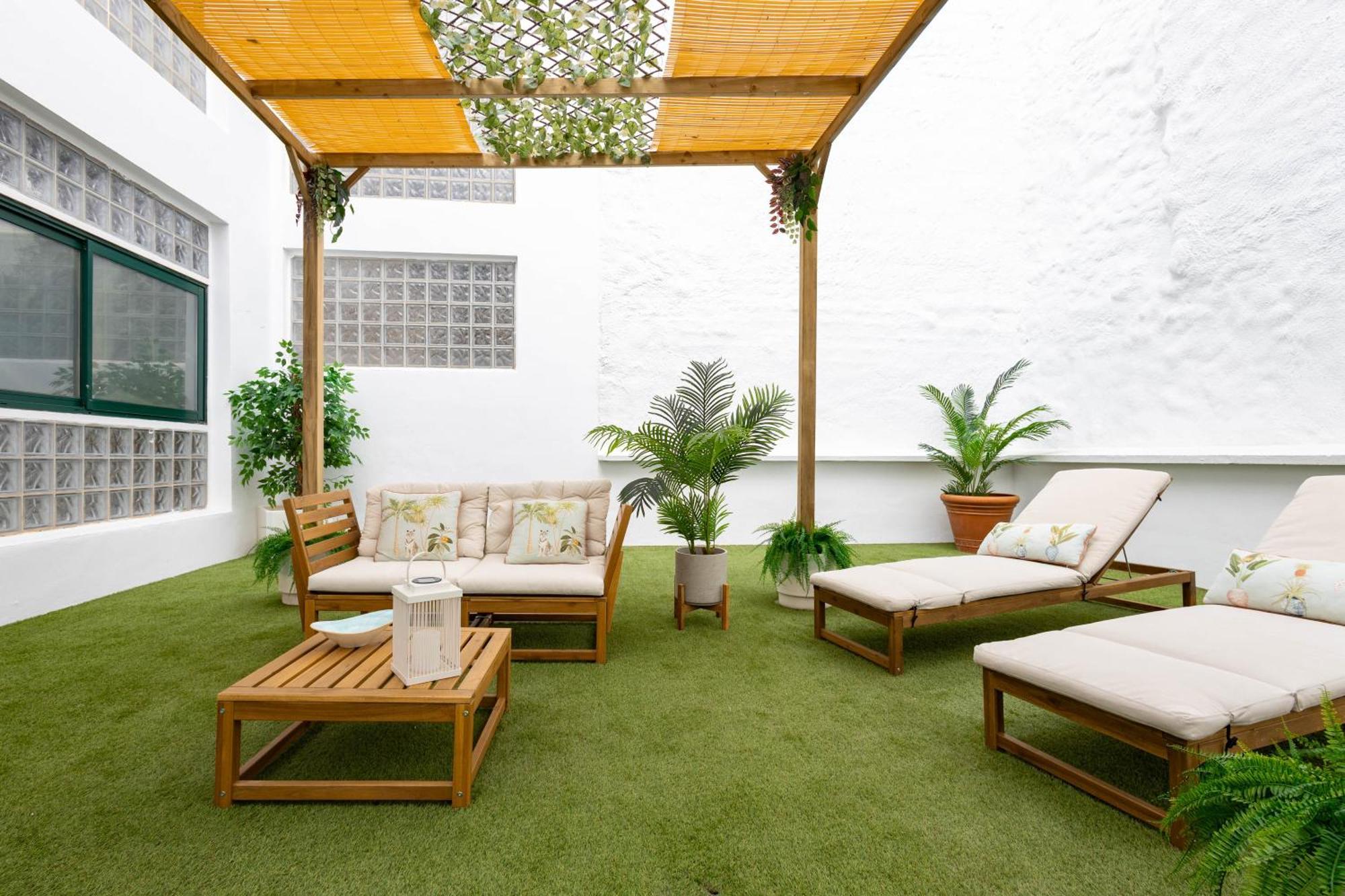 C30 Deluxe Studio With Terrace Into Cathedral Square Apartman Málaga Kültér fotó