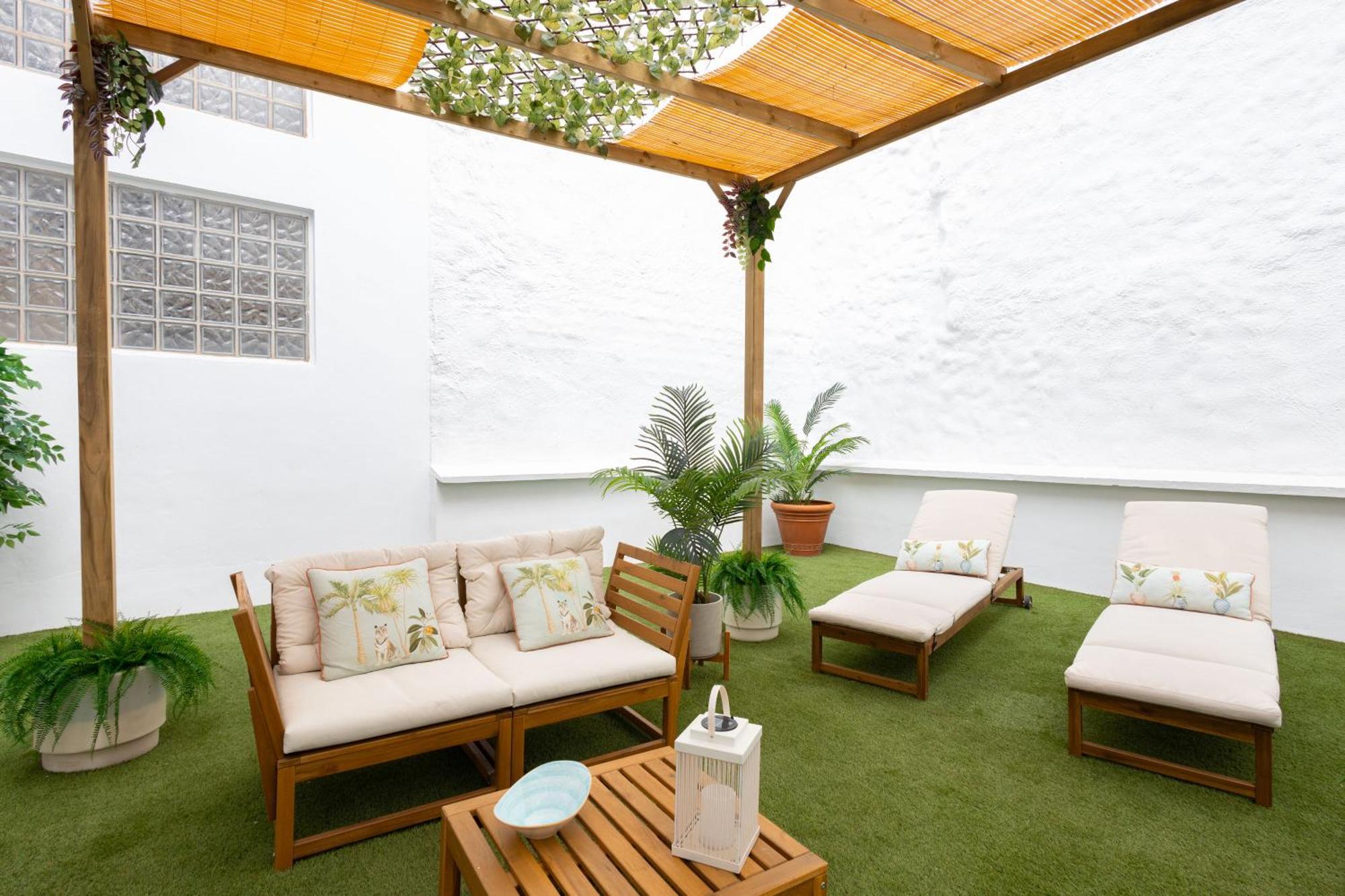 C30 Deluxe Studio With Terrace Into Cathedral Square Apartman Málaga Kültér fotó